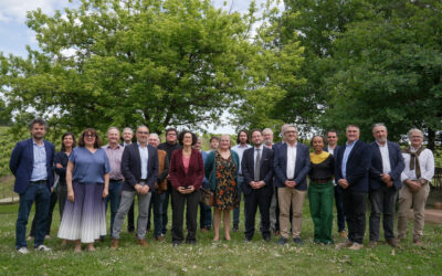 Le collectif PATAV a présenté son projet agrivoltaïque à Emmanuelle Wargon, Présidente de la CRE